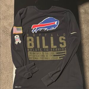 Nike Buffalo Bills Salute to Service Long Sleeve Shirt